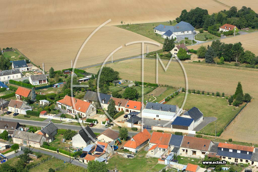 Photo arienne de Vesles-et-Caumont