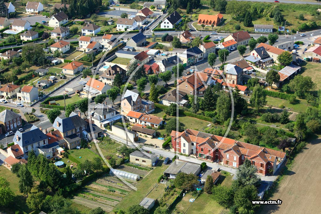 Photo arienne de Laon (Ardon sous Laon)