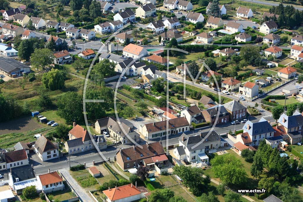 Photo arienne de Laon (Ardon sous Laon)