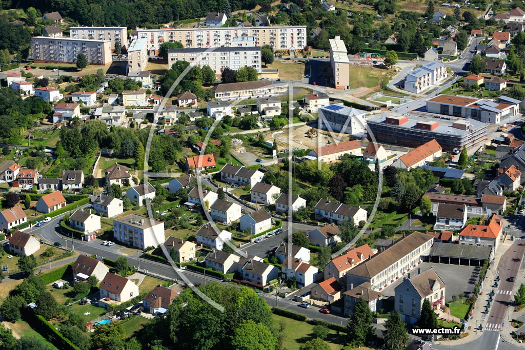 Photo arienne de Belleu