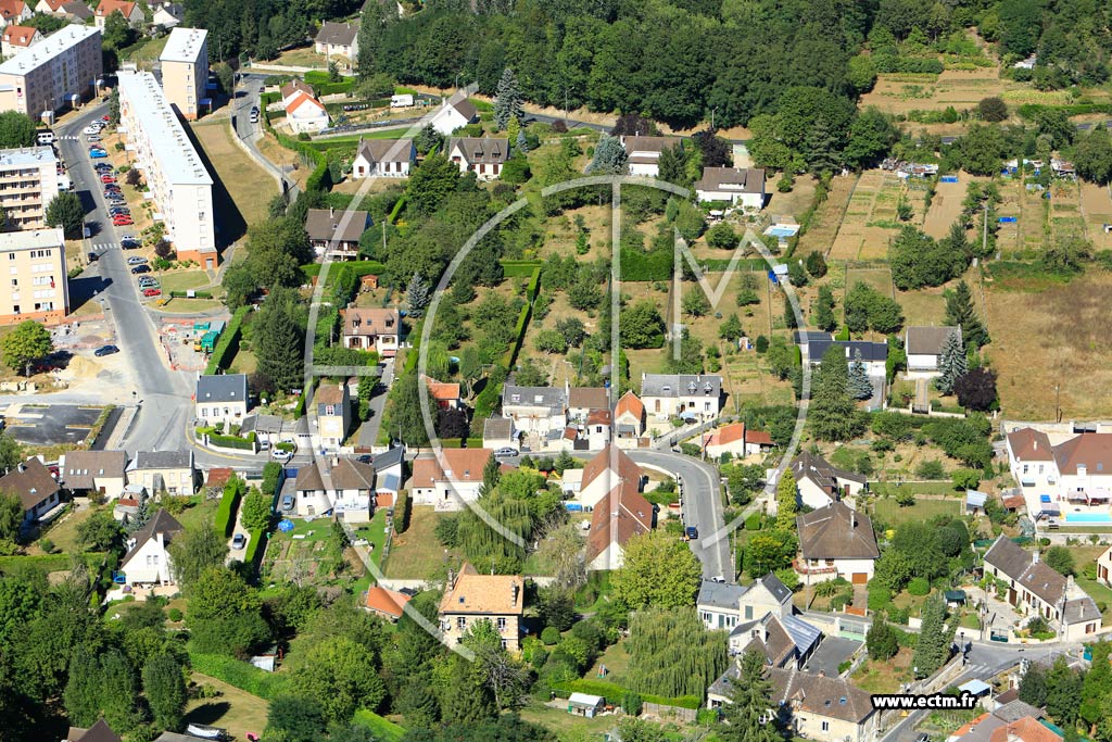 Photo arienne de Belleu
