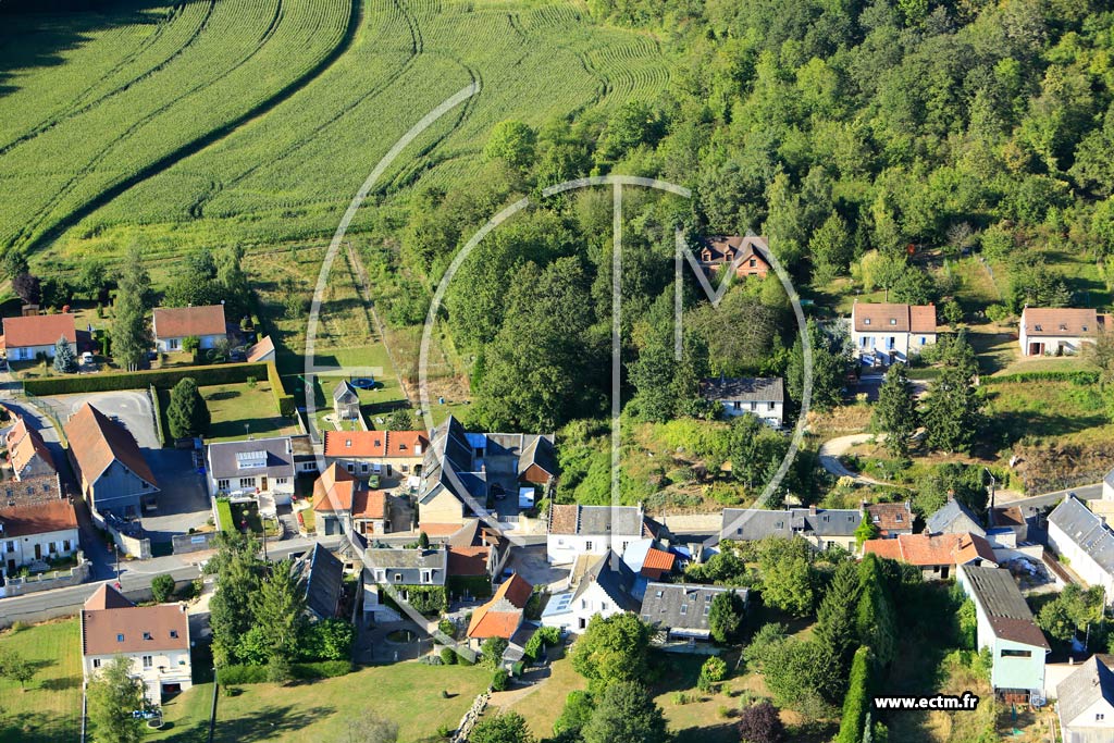 Photo arienne de Berny-Rivire (Roche)