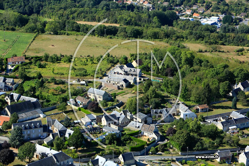 Photo arienne de Berzy-le-Sec