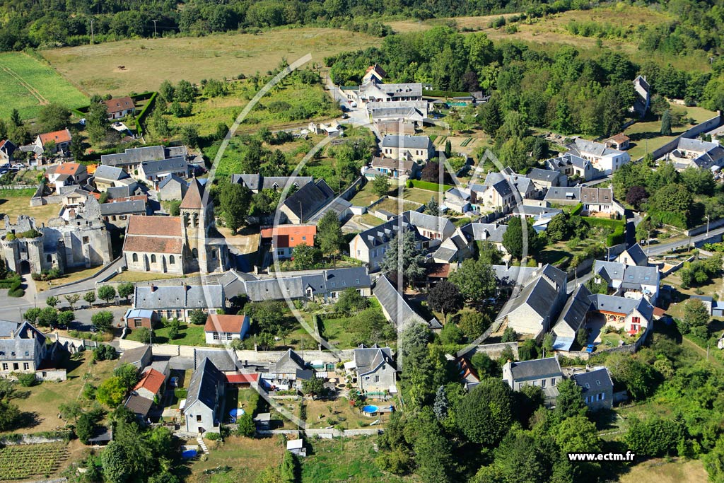 Photo arienne de Berzy-le-Sec
