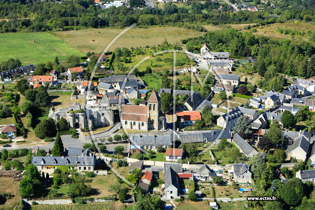 Photo arienne de Berzy-le-Sec