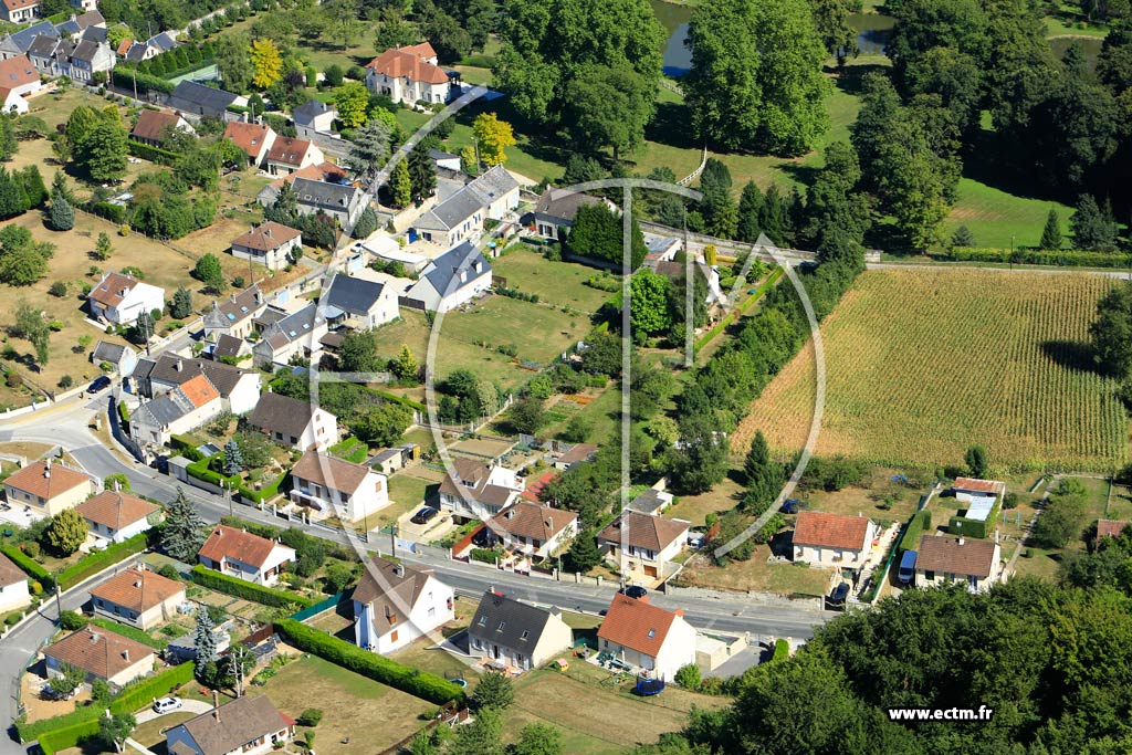 Photo arienne de Billy-sur-Aisne