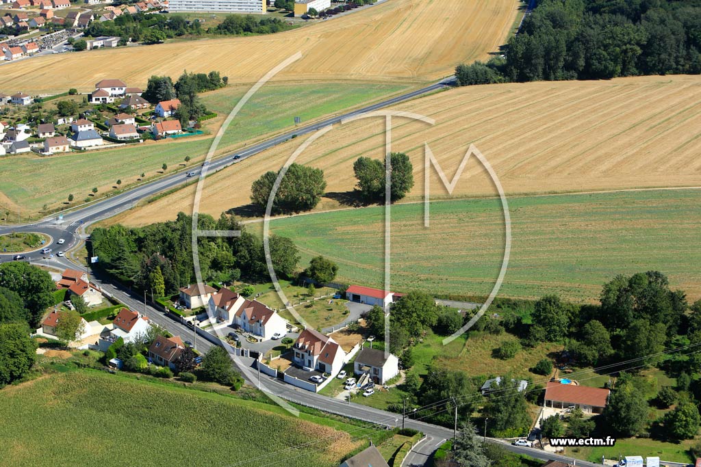 Photo arienne de Billy-sur-Aisne