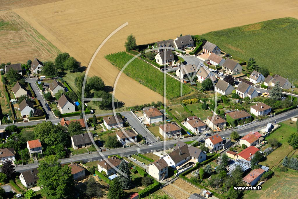 Photo arienne de Billy-sur-Aisne