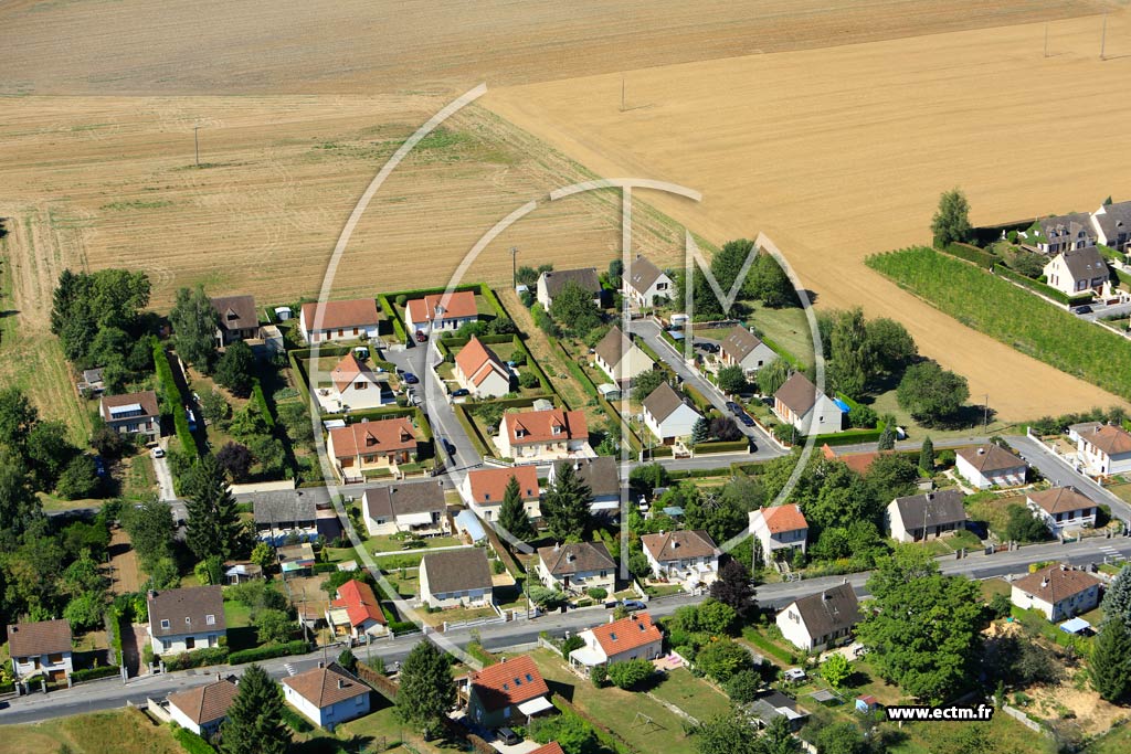 Photo arienne de Billy-sur-Aisne