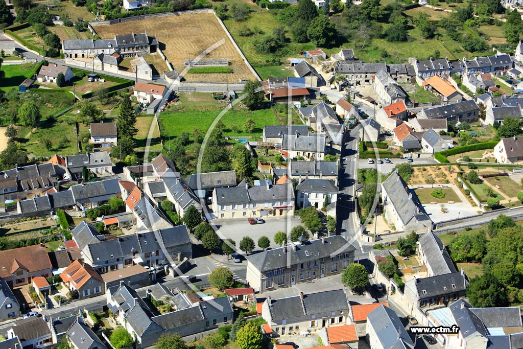 Photo arienne de Billy-sur-Aisne