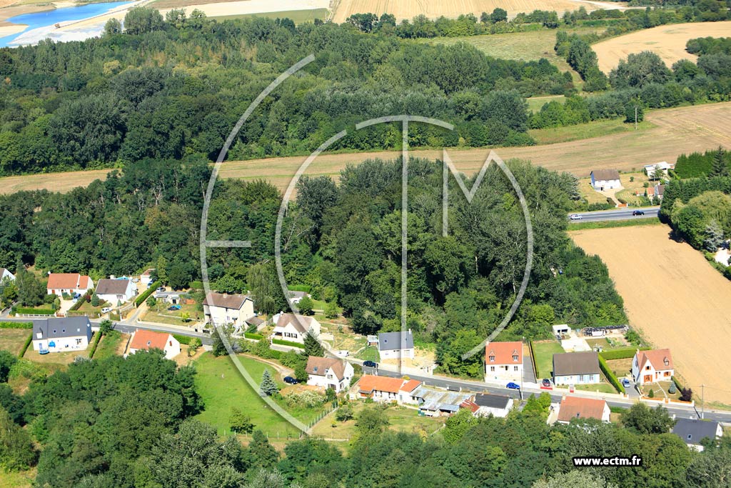 Photo arienne de Billy-sur-Aisne