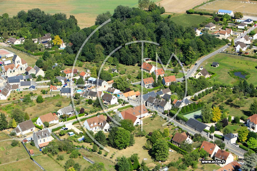 Photo arienne de Billy-sur-Aisne