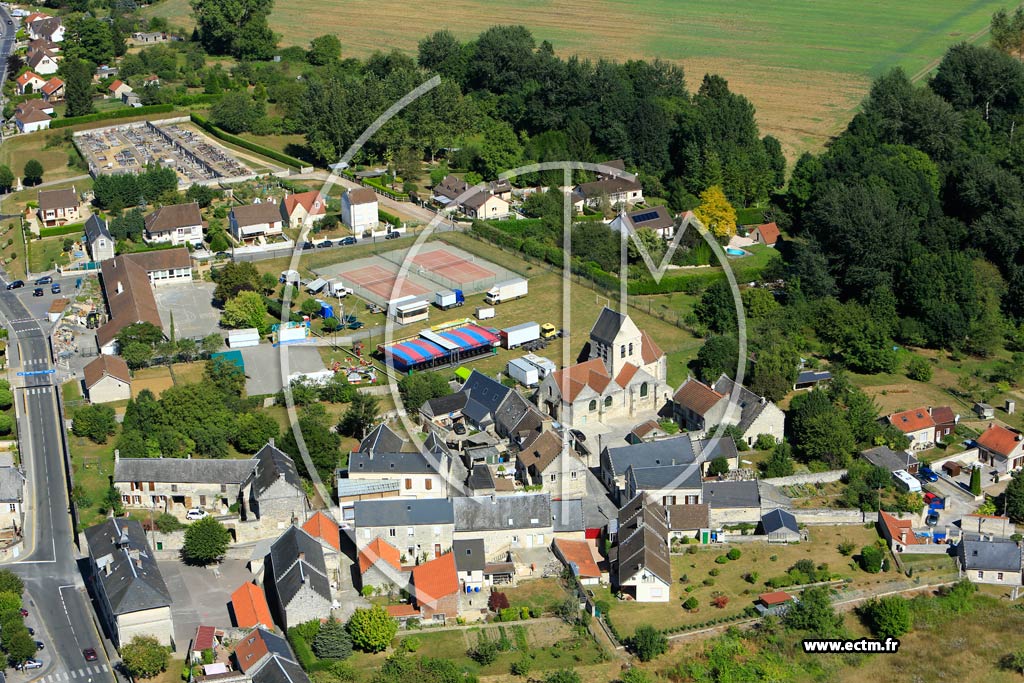 Photo arienne de Billy-sur-Aisne