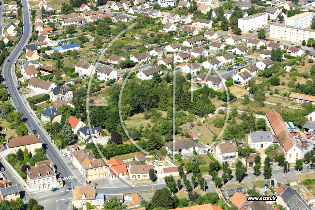 Photo arienne de Braine