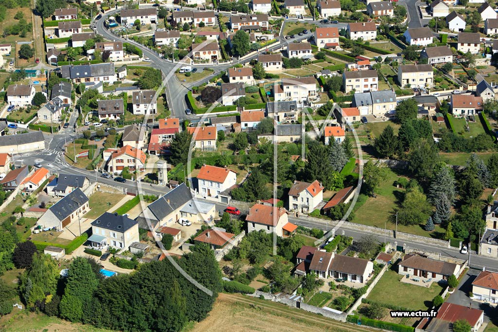Photo arienne de Bucy-le-Long