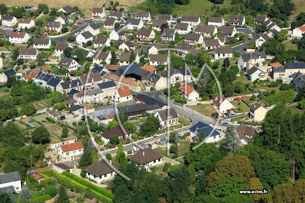 Photo arienne de Bucy-le-Long