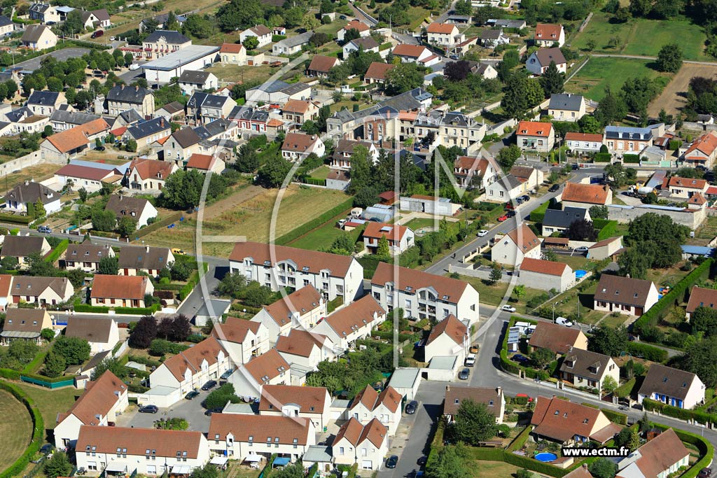 Photo arienne de Bucy-le-Long