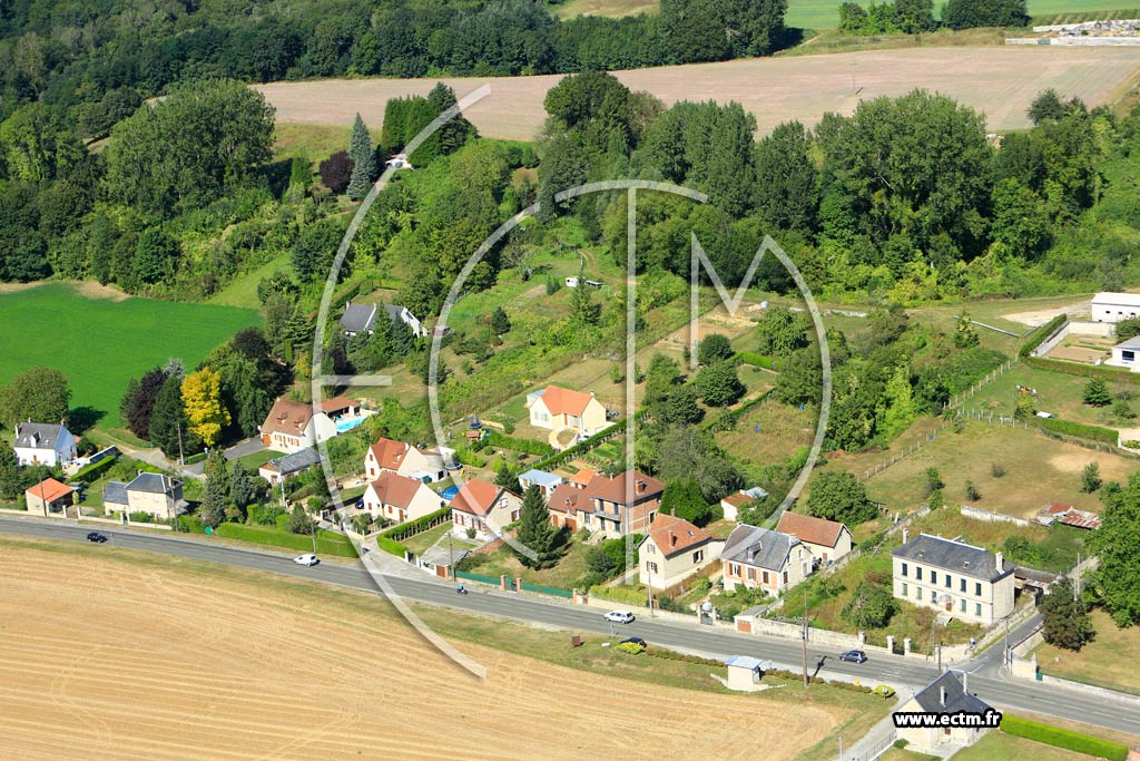 Photo arienne de Celles-sur-Aisne