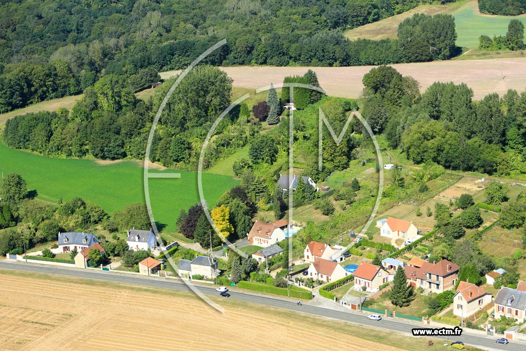 Photo arienne de Celles-sur-Aisne