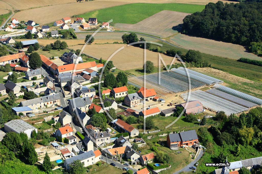 Photo arienne de Celles-sur-Aisne