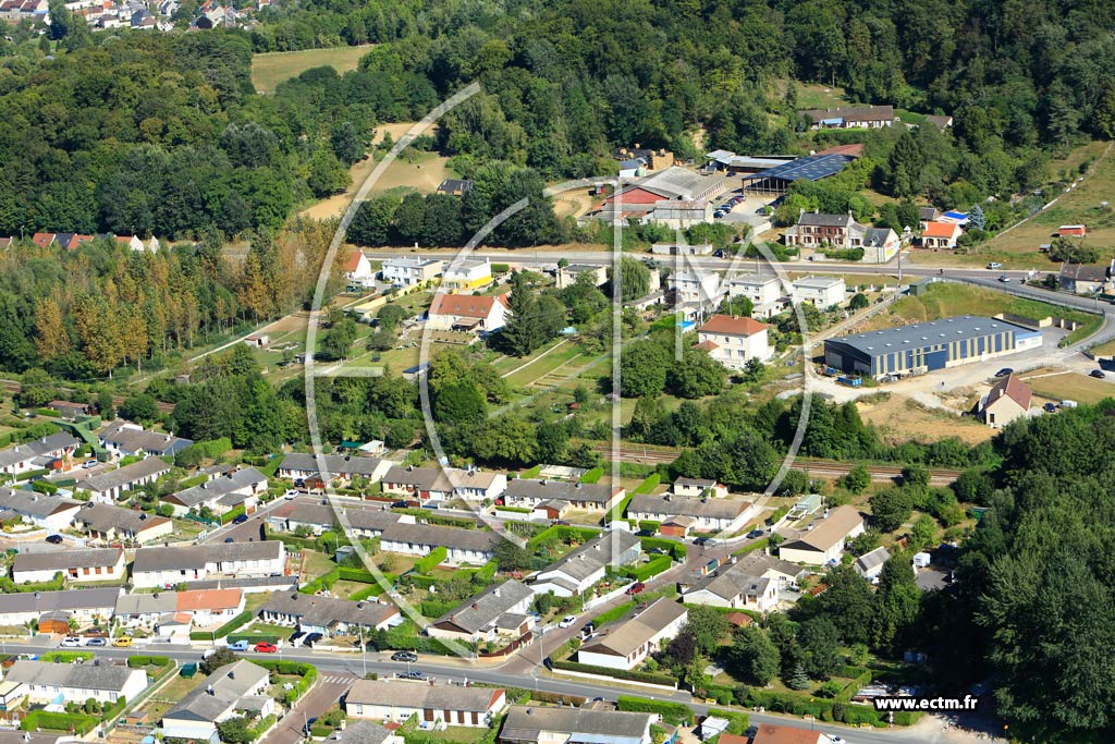 Photo arienne de Courmelles