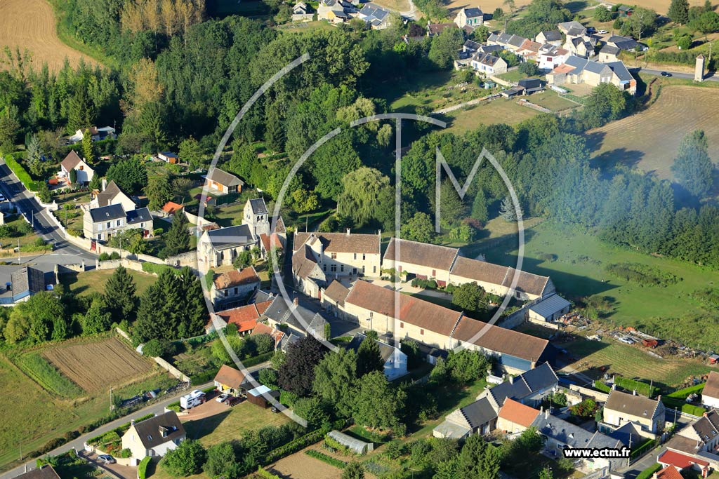 Photo arienne de Courtieux