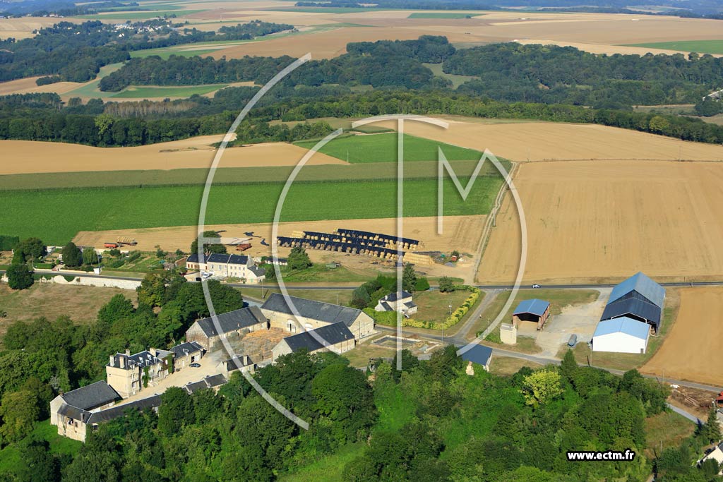 Photo arienne de Cuisy-en-Almont