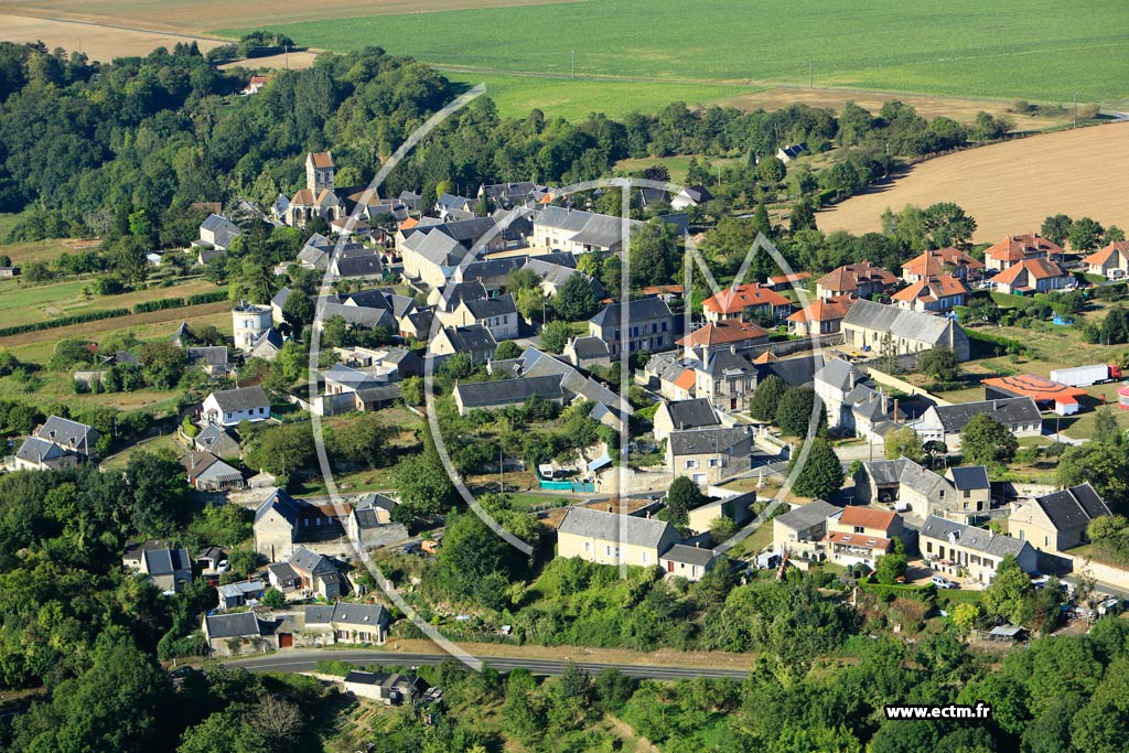 Photo arienne de Cuisy-en-Almont
