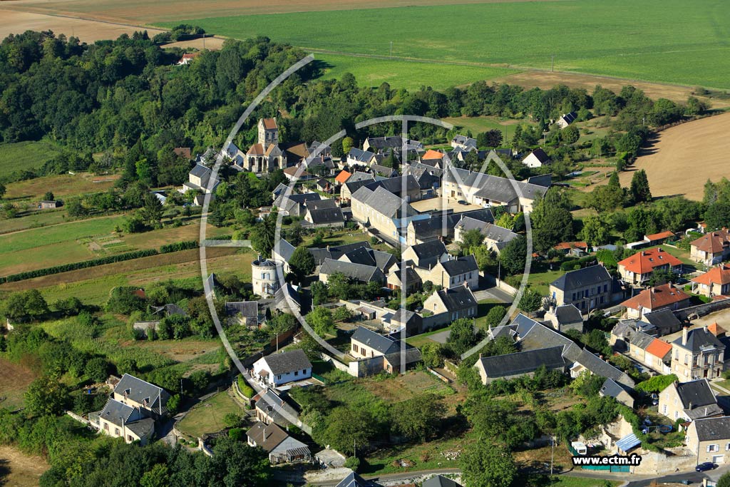 Photo arienne de Cuisy-en-Almont