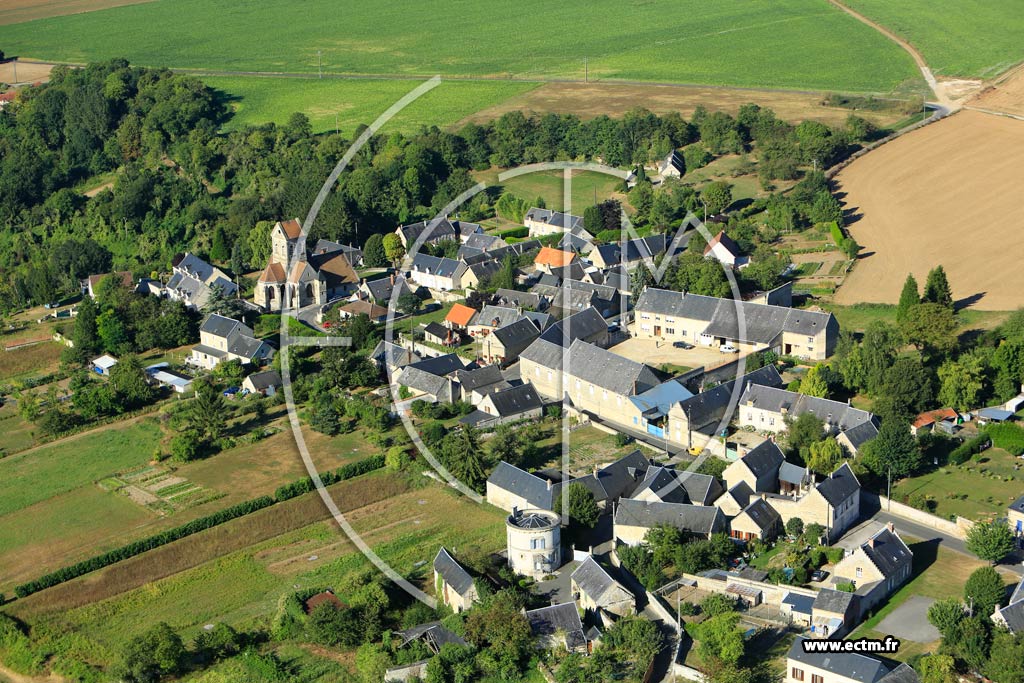 Photo arienne de Cuisy-en-Almont