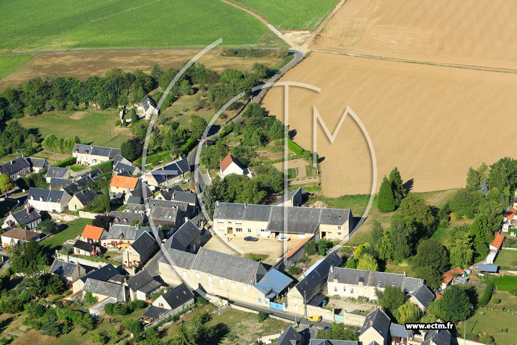 Photo arienne de Cuisy-en-Almont