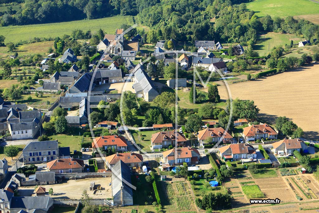 Photo arienne de Cuisy-en-Almont