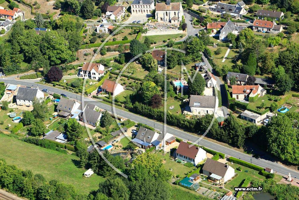 Photo arienne de Fleury