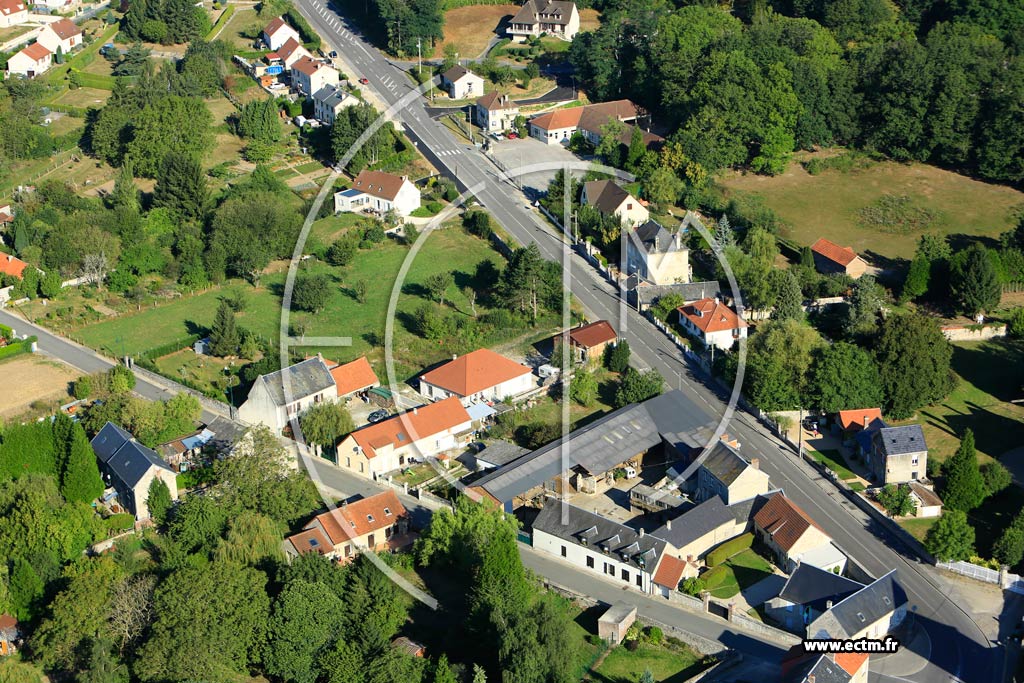 Photo arienne de Hartennes-et-Taux