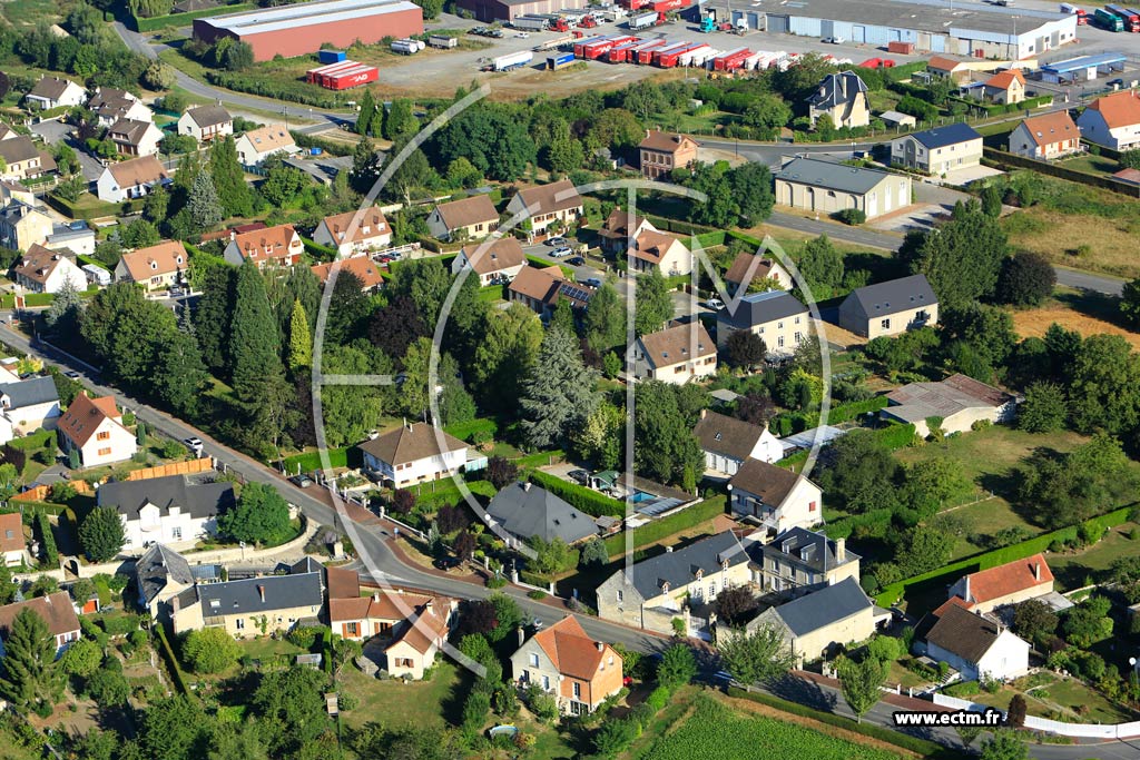 Photo arienne de Mercin-et-Vaux