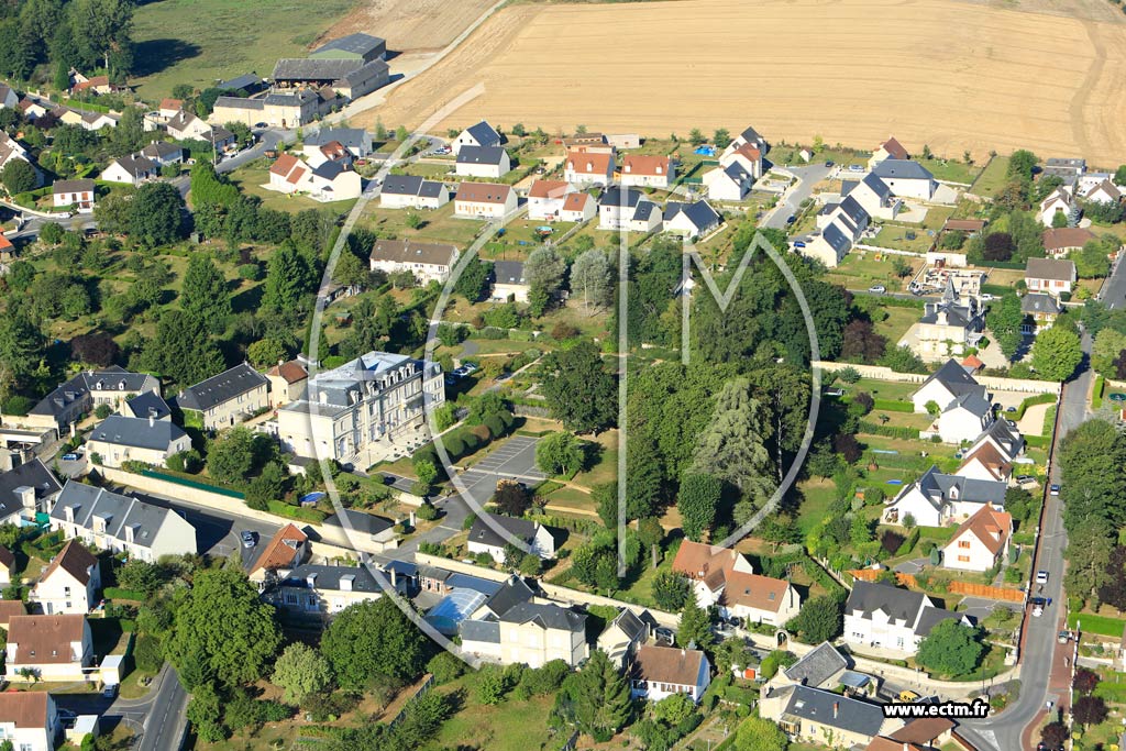 Photo arienne de Mercin-et-Vaux