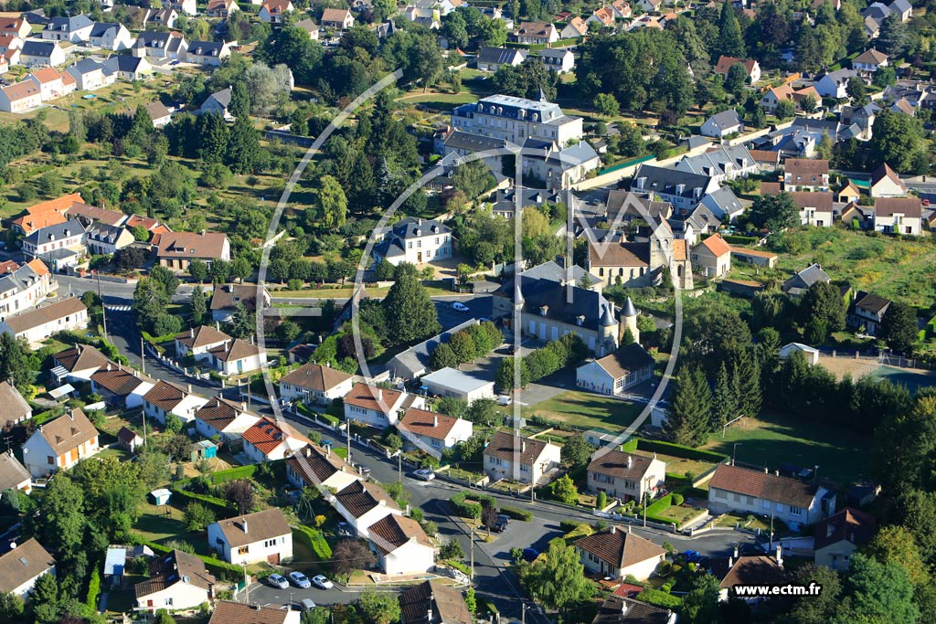 Photo arienne de Mercin-et-Vaux