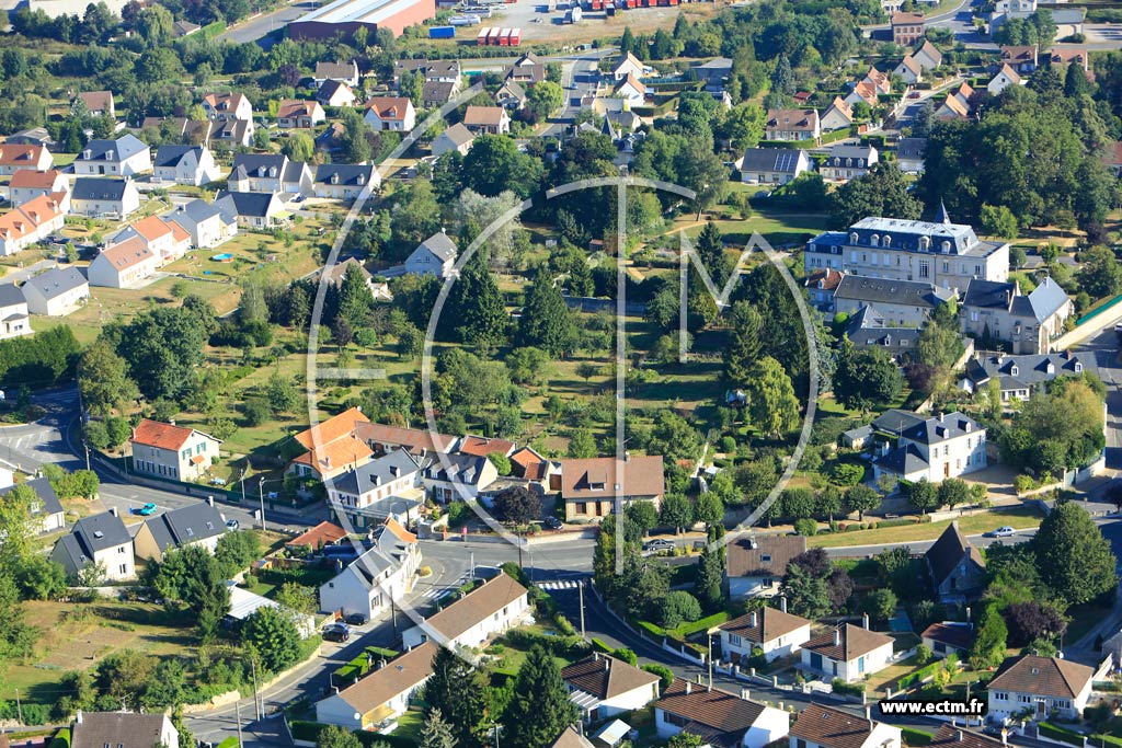 Photo arienne de Mercin-et-Vaux