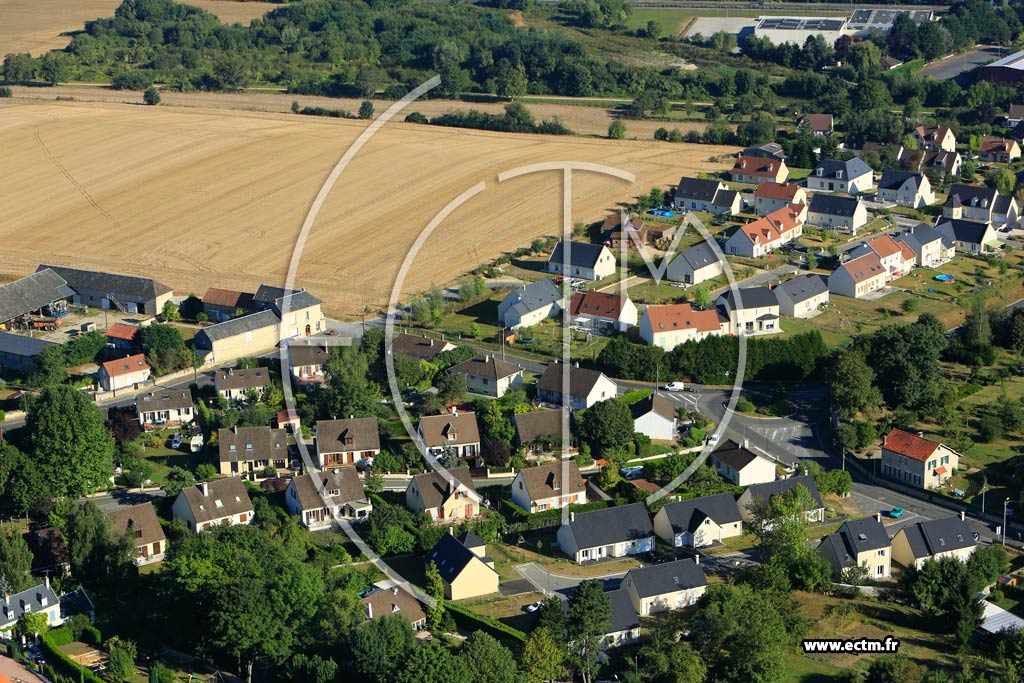 Photo arienne de Mercin-et-Vaux