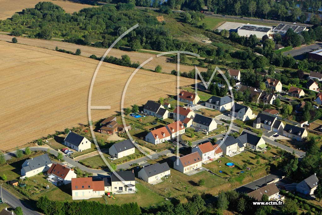 Photo arienne de Mercin-et-Vaux