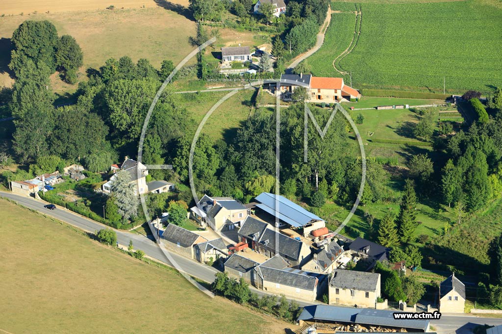 Photo arienne de Mercin-et-Vaux (Vaux)