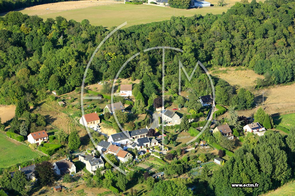 Photo arienne de Montigny-Lengrain (Tannires)