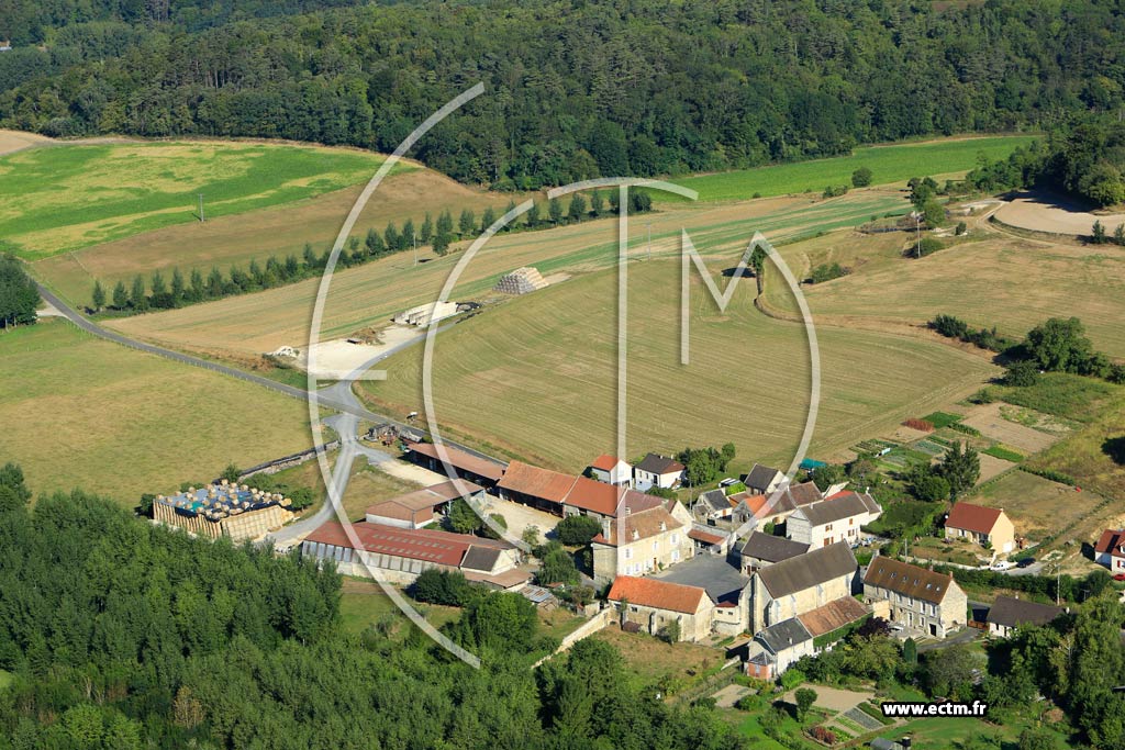 Photo arienne de Nampteuil-Sous-Muret