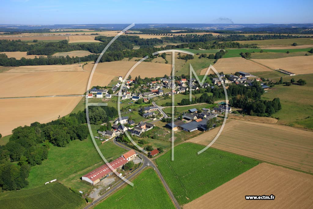 Photo arienne de Nanteuil-la-Fosse