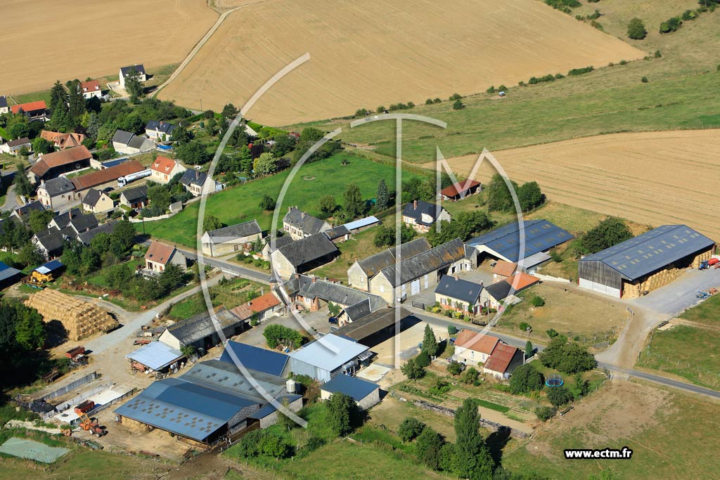 Photo arienne de Nanteuil-la-Fosse
