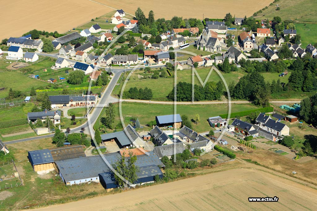 Photo arienne de Nanteuil-la-Fosse