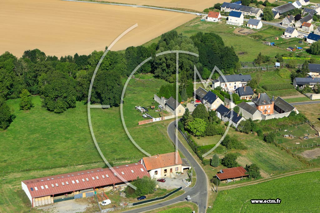 Photo arienne de Nanteuil-la-Fosse