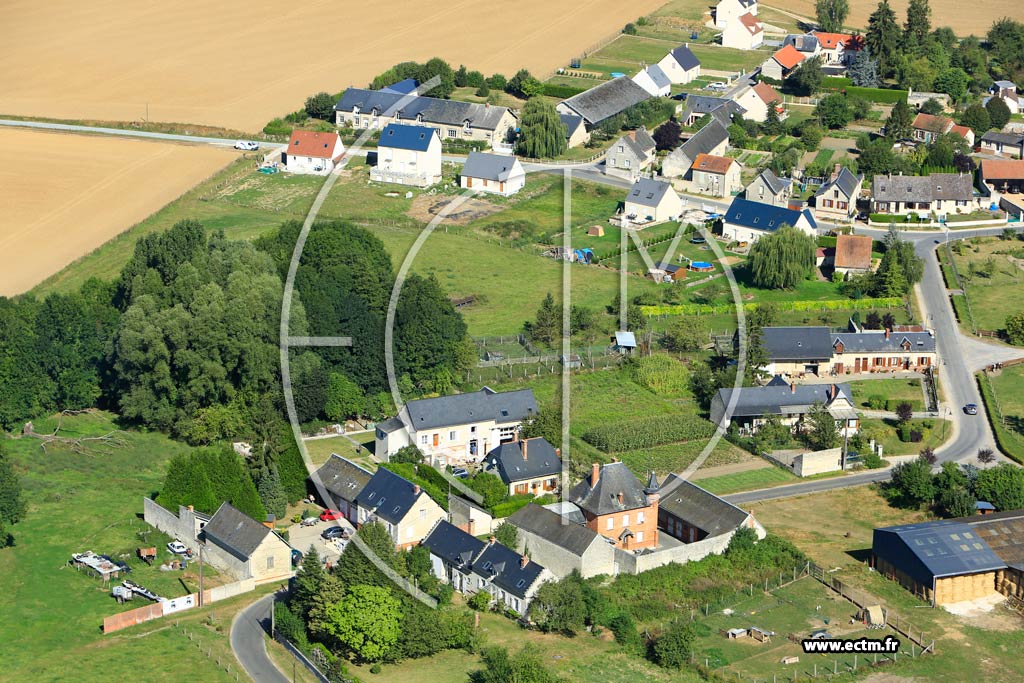 Photo arienne de Nanteuil-la-Fosse