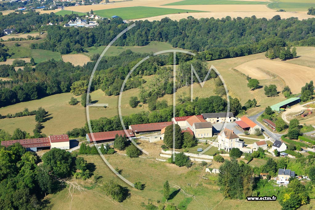 Photo arienne de Neuville-sur-Margival