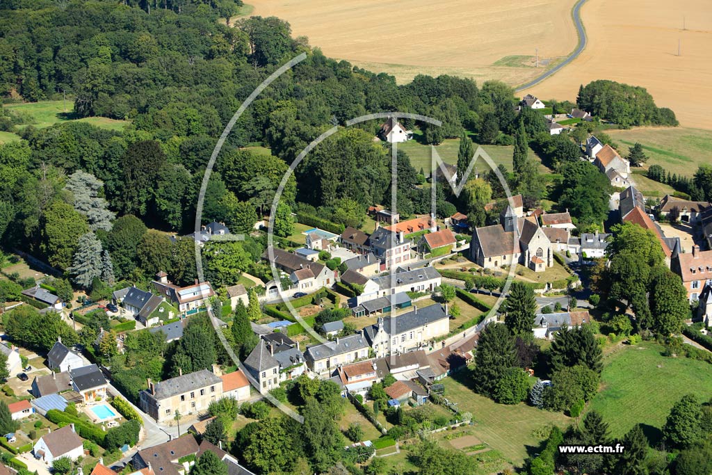 Photo arienne de Oigny-en-Valois